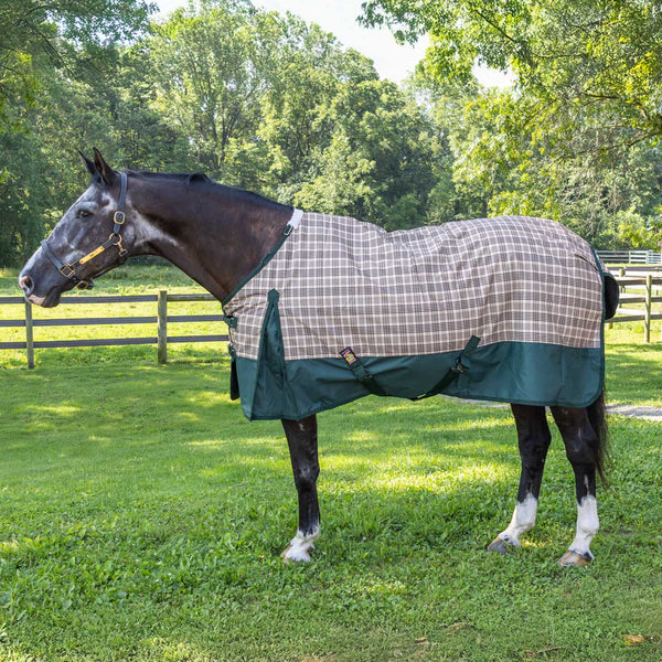 5/A Baker Black Label 200gm Turnout Blanket - Hunter Green